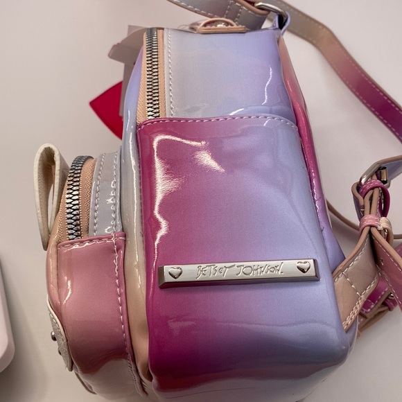 Betsey Johnson ombré backpack NWT! - Picture 10 of 16